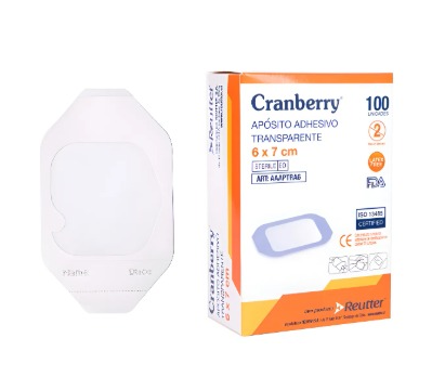 Catálogo cranberry aposito transp. estÉril impermeable 6x7